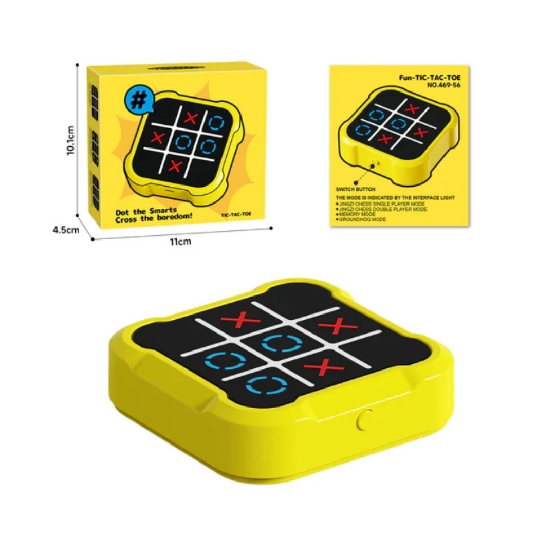 Tic-Tac-Toe-Spiel - Elektronisches Spiel mit Licht und Spielmodi