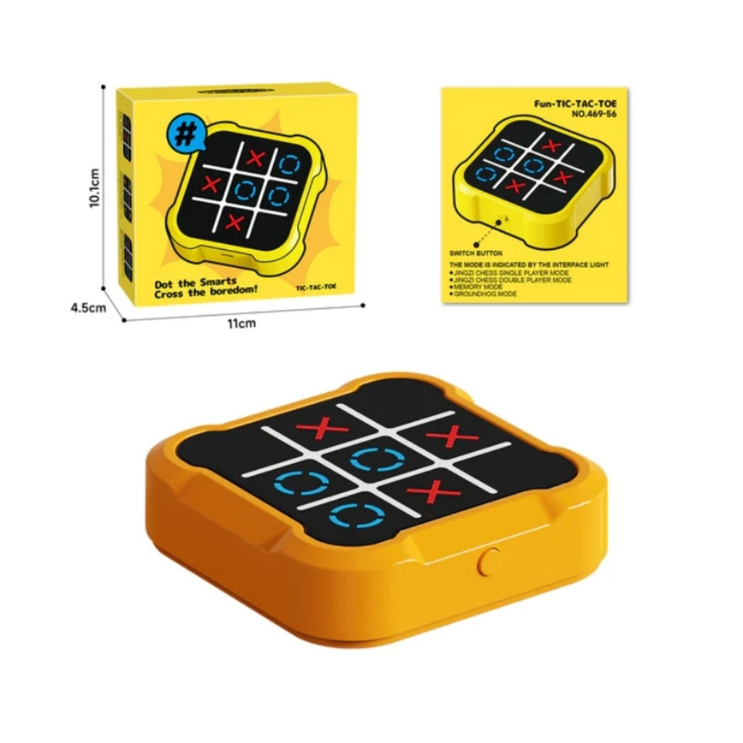 Tic-Tac-Toe-Spiel - Elektronisches Spiel mit Licht und Spielmodi