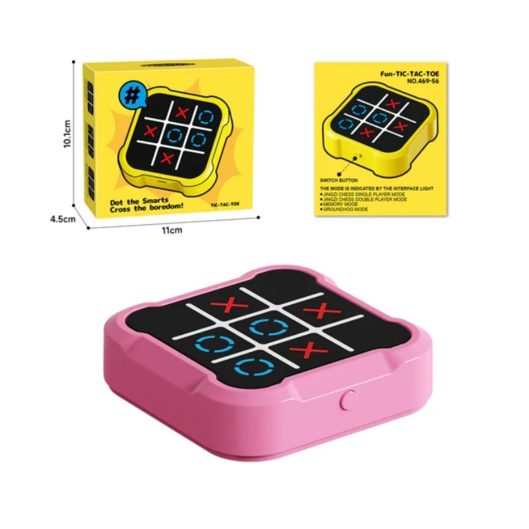 Tic-Tac-Toe-Spiel - Elektronisches Spiel mit Licht und Spielmodi