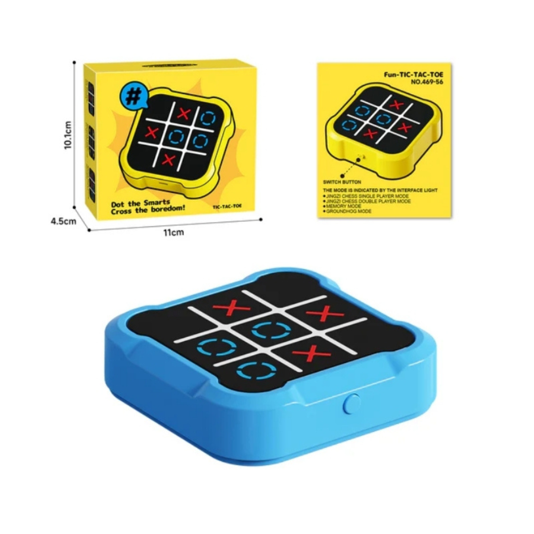 Tic-Tac-Toe-Spiel - Elektronisches Spiel mit Licht und Spielmodi