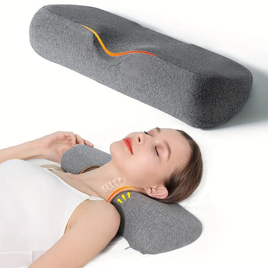 Anatomisches Nackenkissen aus Memory-Schaum zur Schlafunterstützung und Linderung von Nackenschmerzen