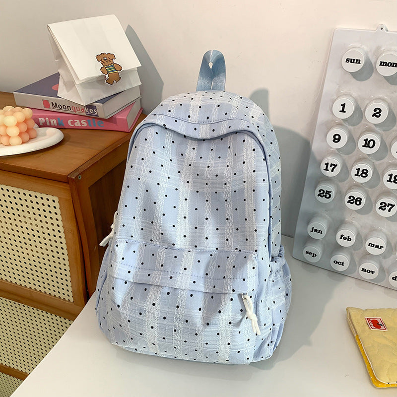Süsser gepunkteter Rucksack