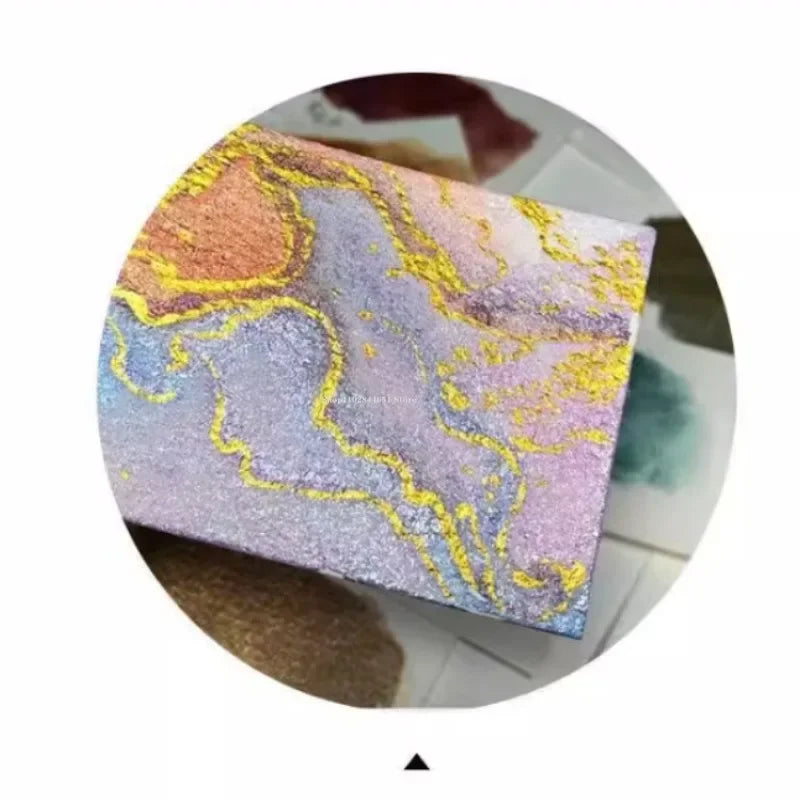 Mineral-Farbpigmente für Aquarell, in 20 Farben