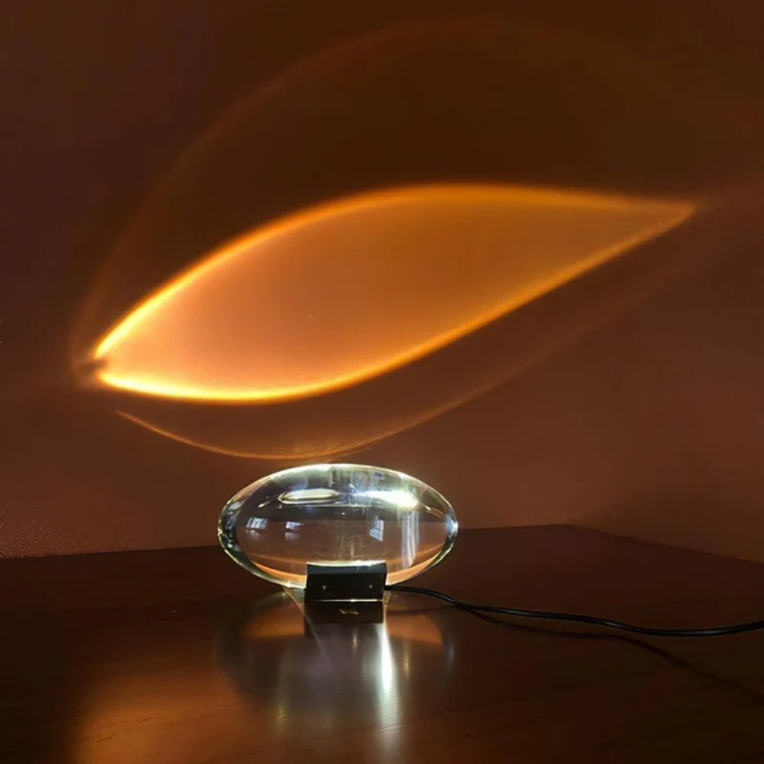 Tischlampe – Design-Lichtprojektion mit stimmungsvollem Effekt