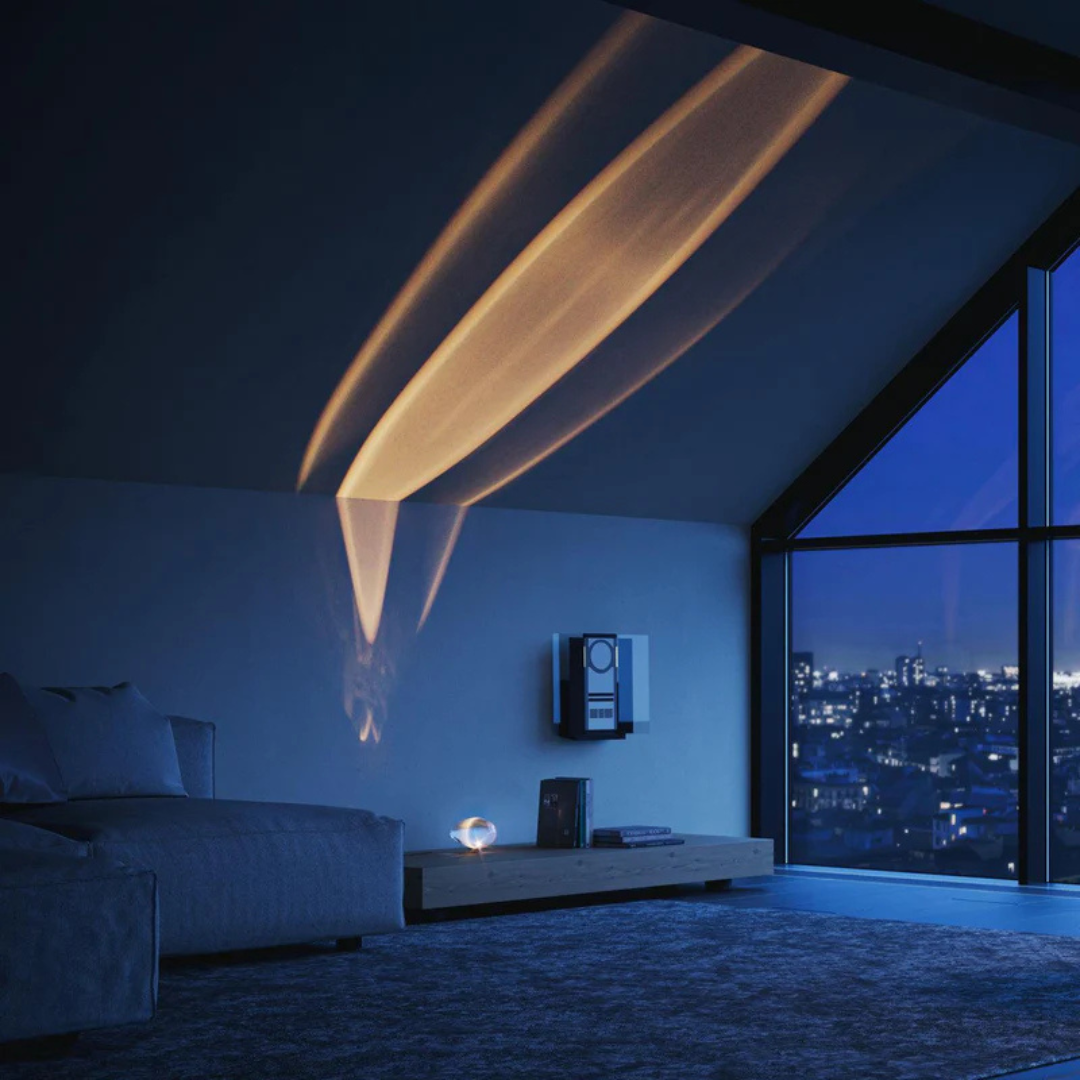 Tischlampe – Design-Lichtprojektion mit stimmungsvollem Effekt