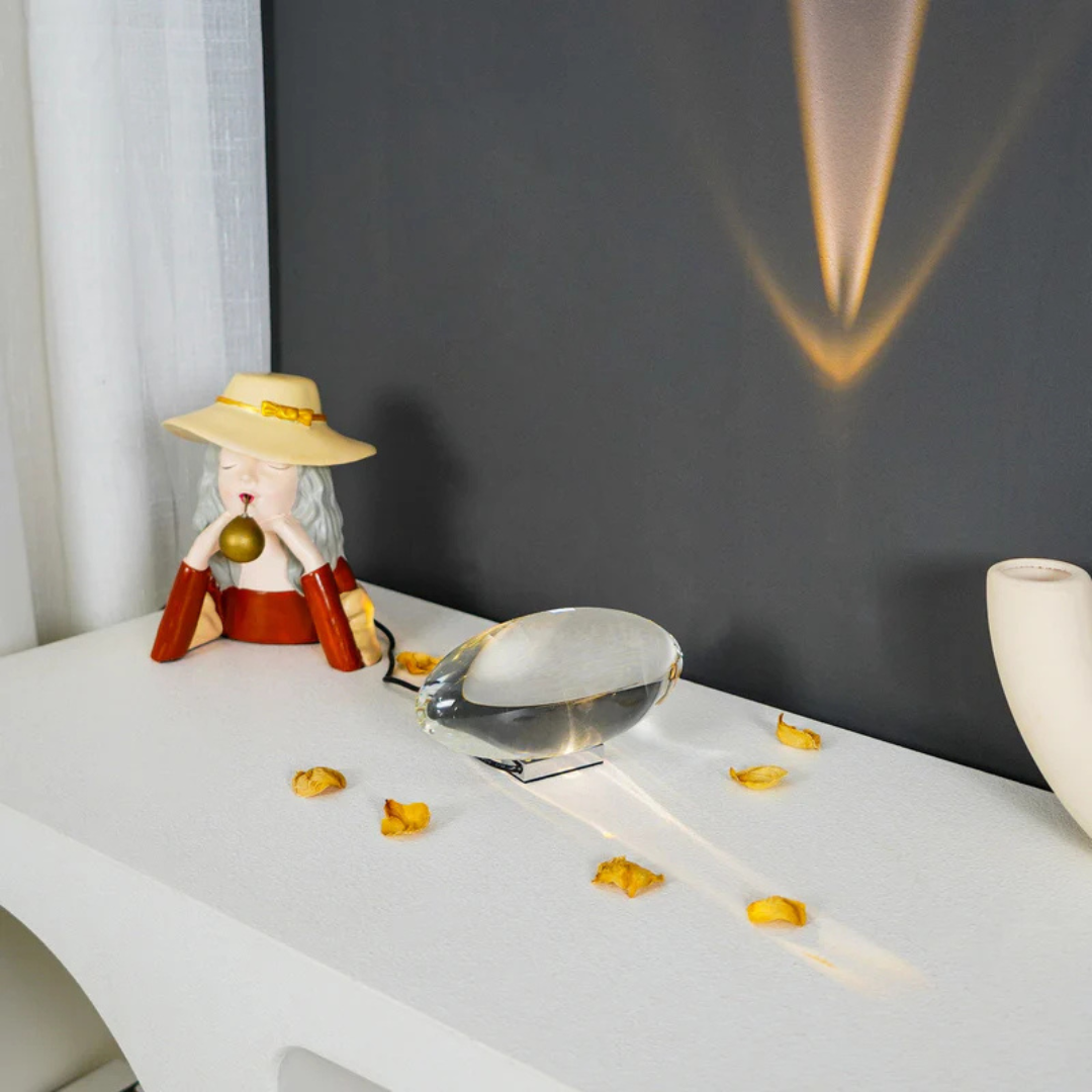 Tischlampe – Design-Lichtprojektion mit stimmungsvollem Effekt