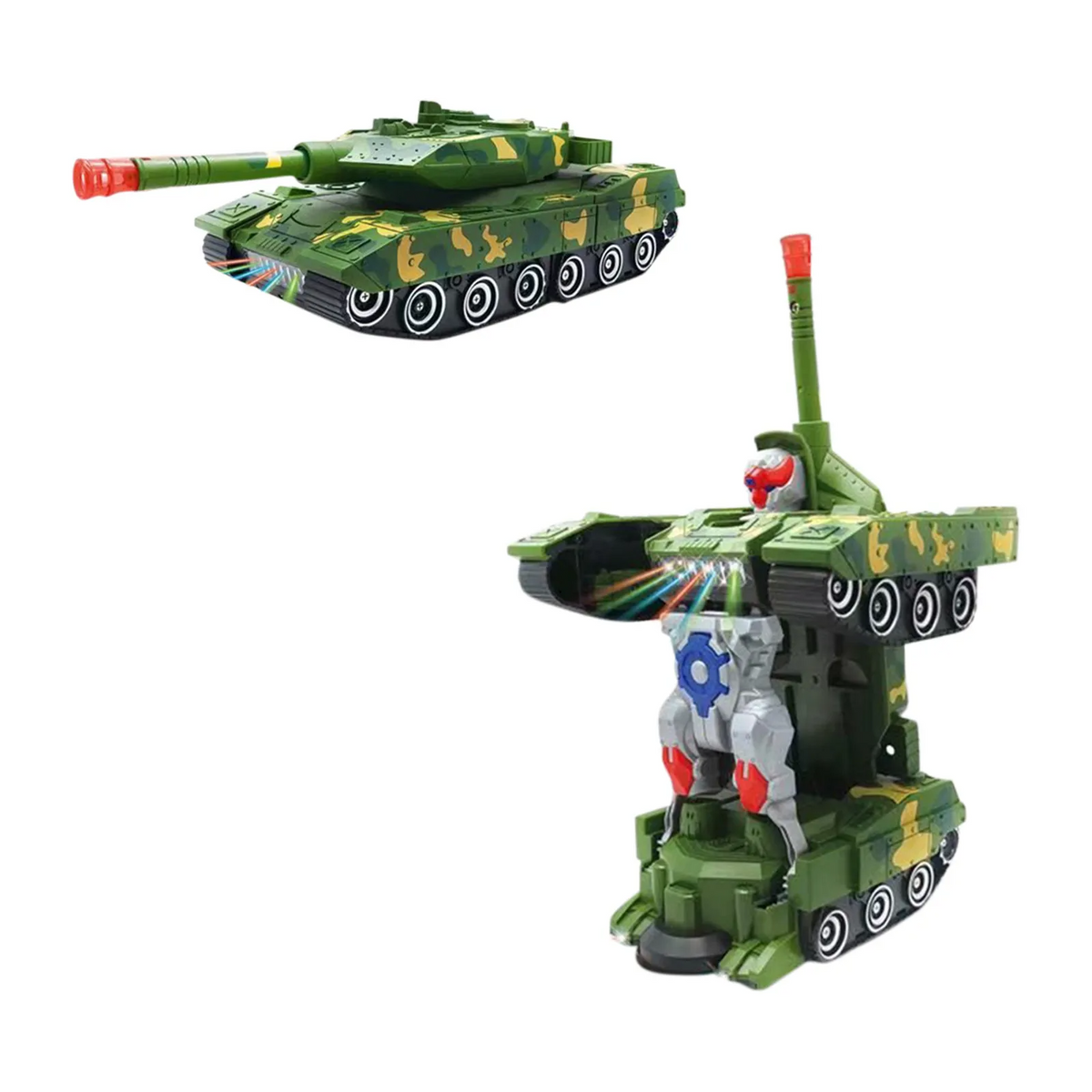 Verwandelbares Roboter-Spielzeugauto für Kinder mit Hinderniserkennung