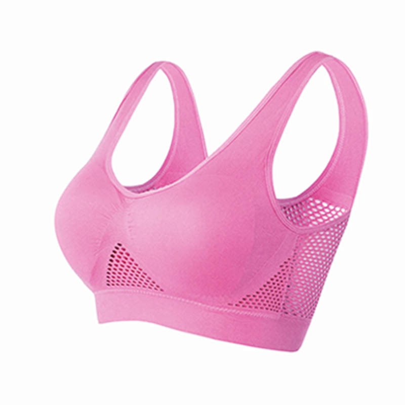 Atmungsaktiver Mesh-Sport-BH