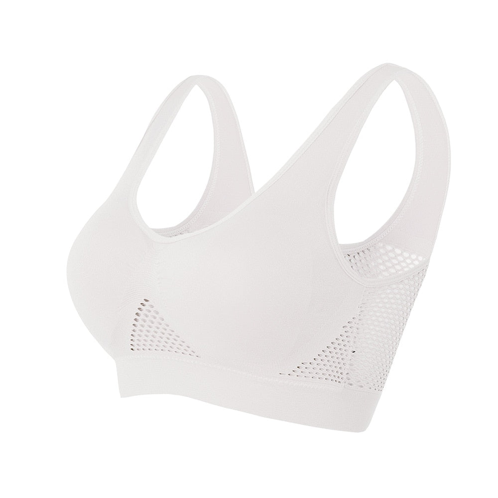 Atmungsaktiver Mesh-Sport-BH