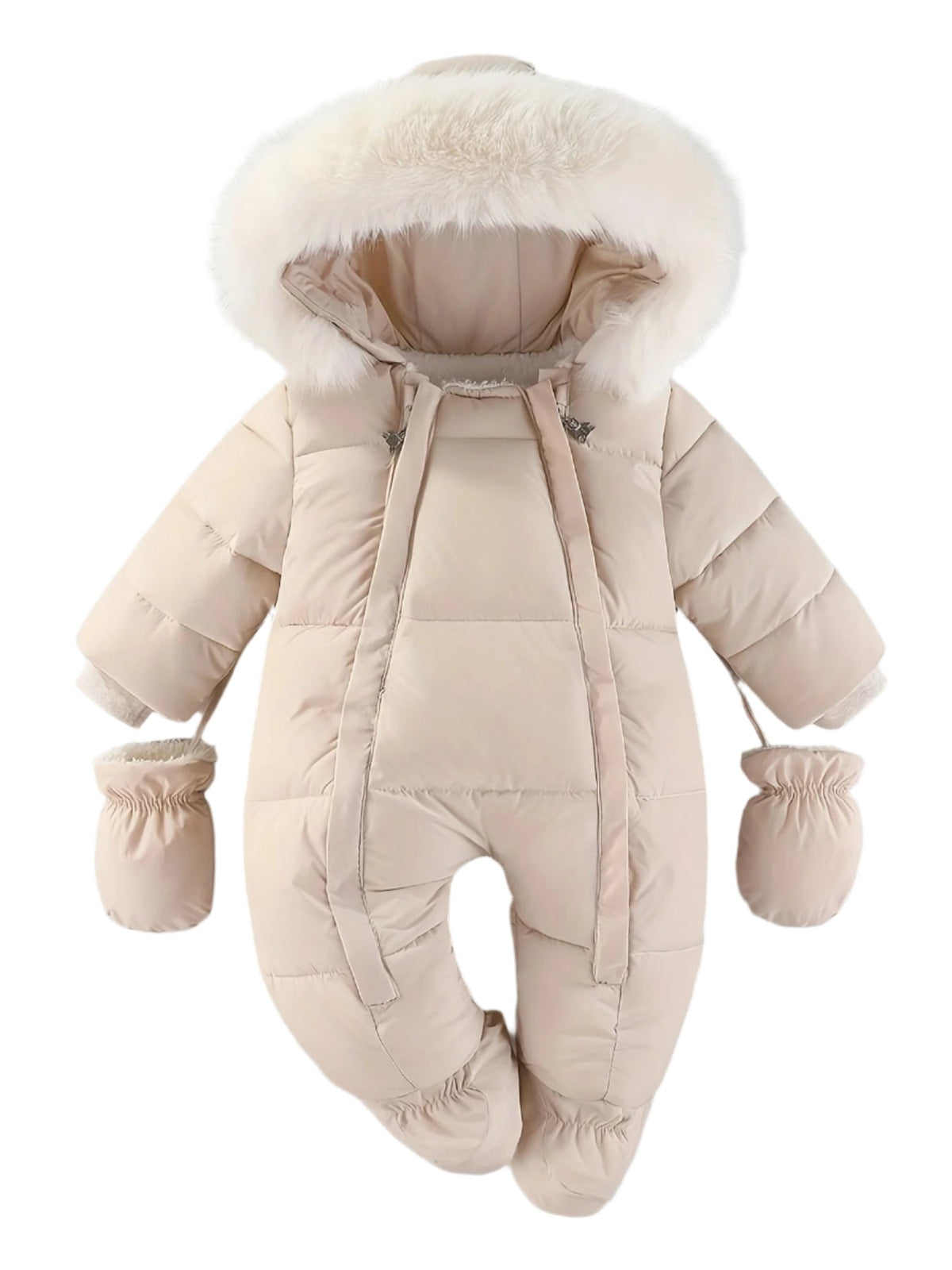 Baby-Schlafoverall – Luxuriöser Winter-Kapuzenoverall für die kühleren Monate