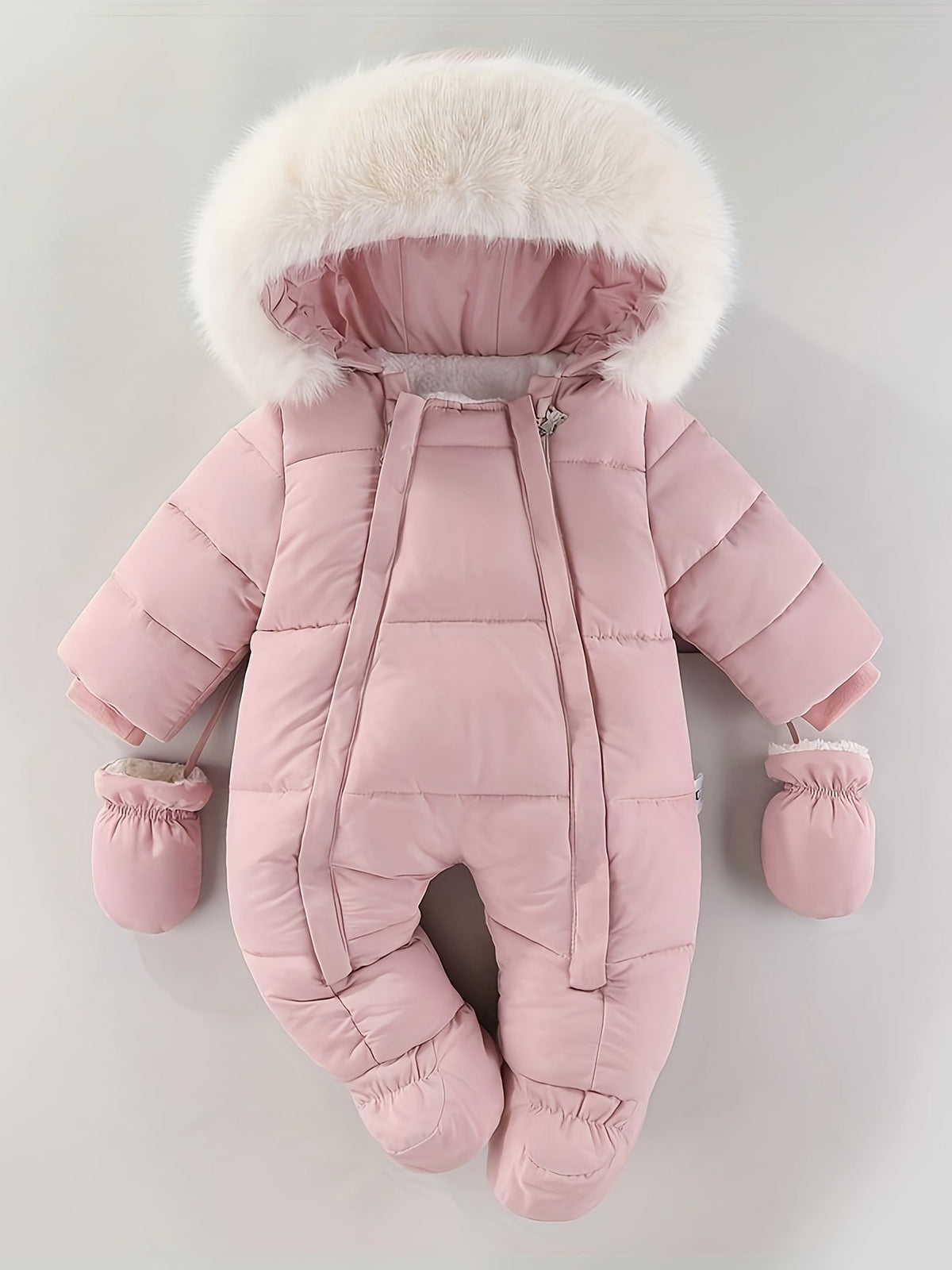 Baby-Schlafoverall – Luxuriöser Winter-Kapuzenoverall für die kühleren Monate