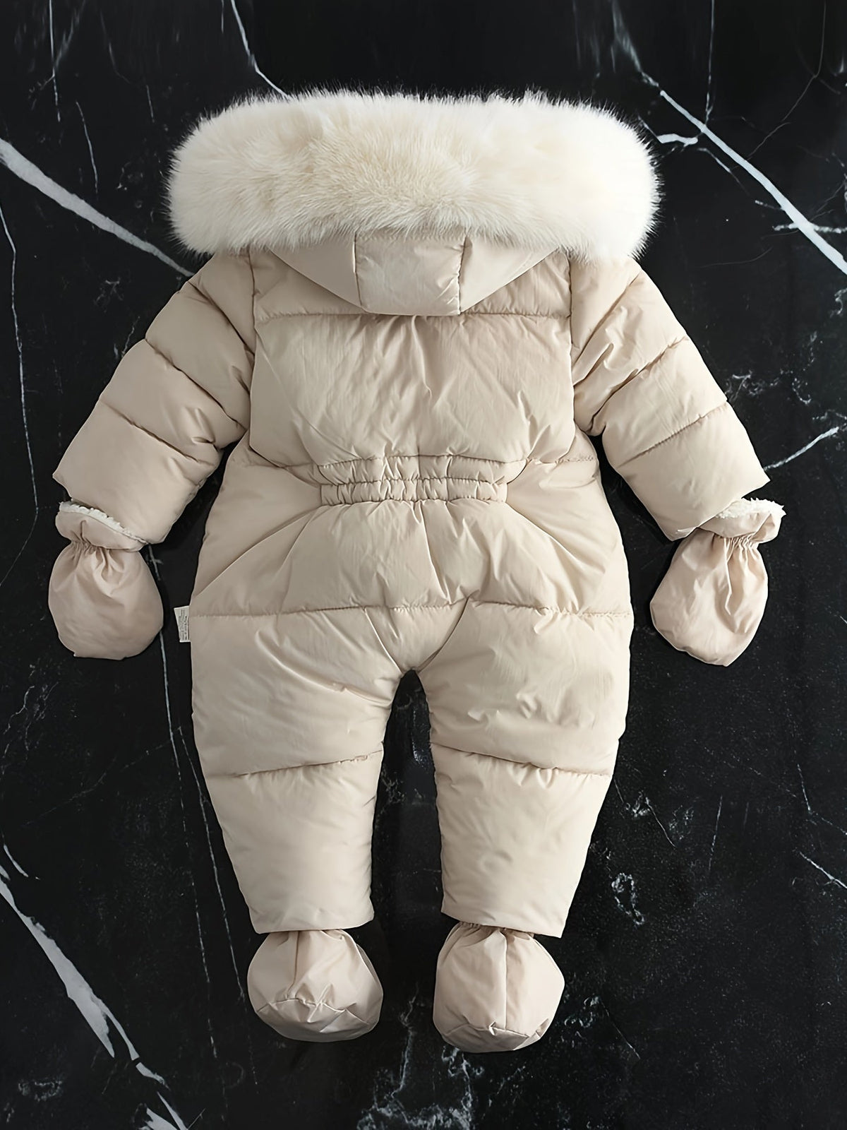 Baby-Schlafoverall – Luxuriöser Winter-Kapuzenoverall für die kühleren Monate