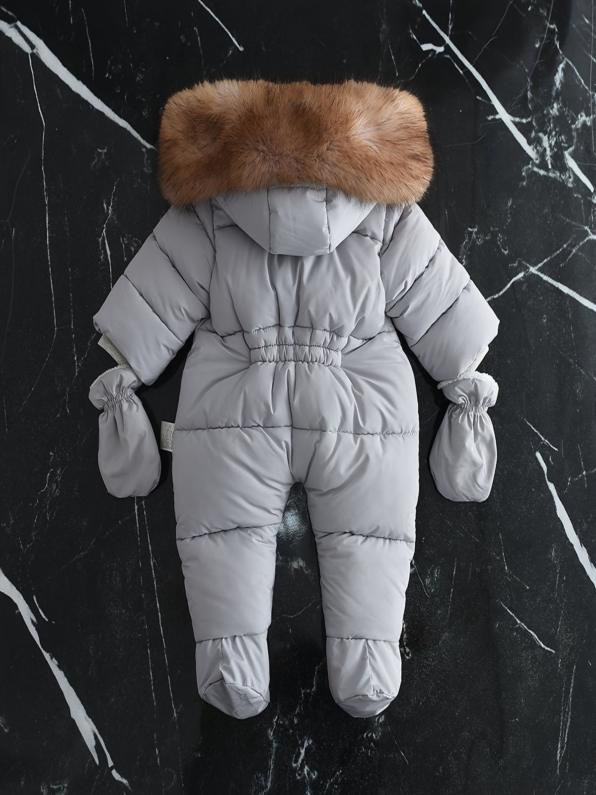 Baby-Schlafoverall – Luxuriöser Winter-Kapuzenoverall für die kühleren Monate