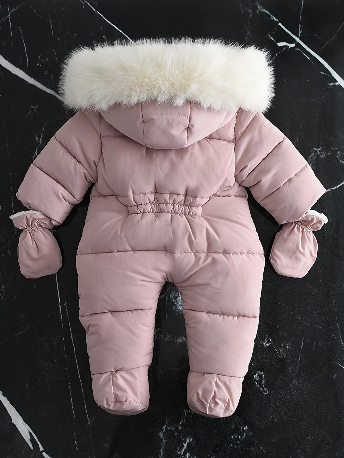 Baby-Schlafoverall – Luxuriöser Winter-Kapuzenoverall für die kühleren Monate