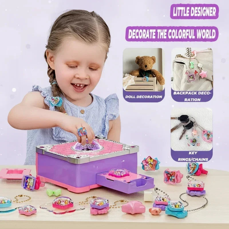 DIY 3D-Sticker- und Schmuckherstellungsset für Kinder