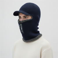 Gefütterte Strick-Balaklava