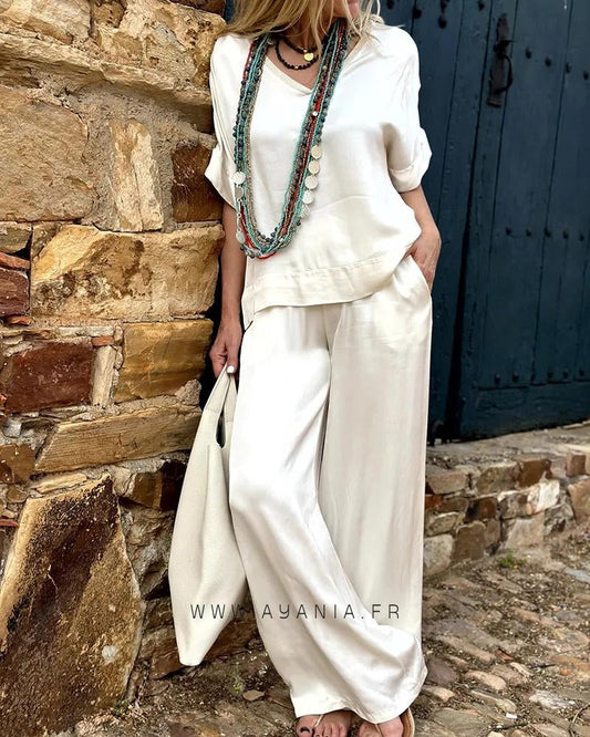 Set aus Bluse und Hose