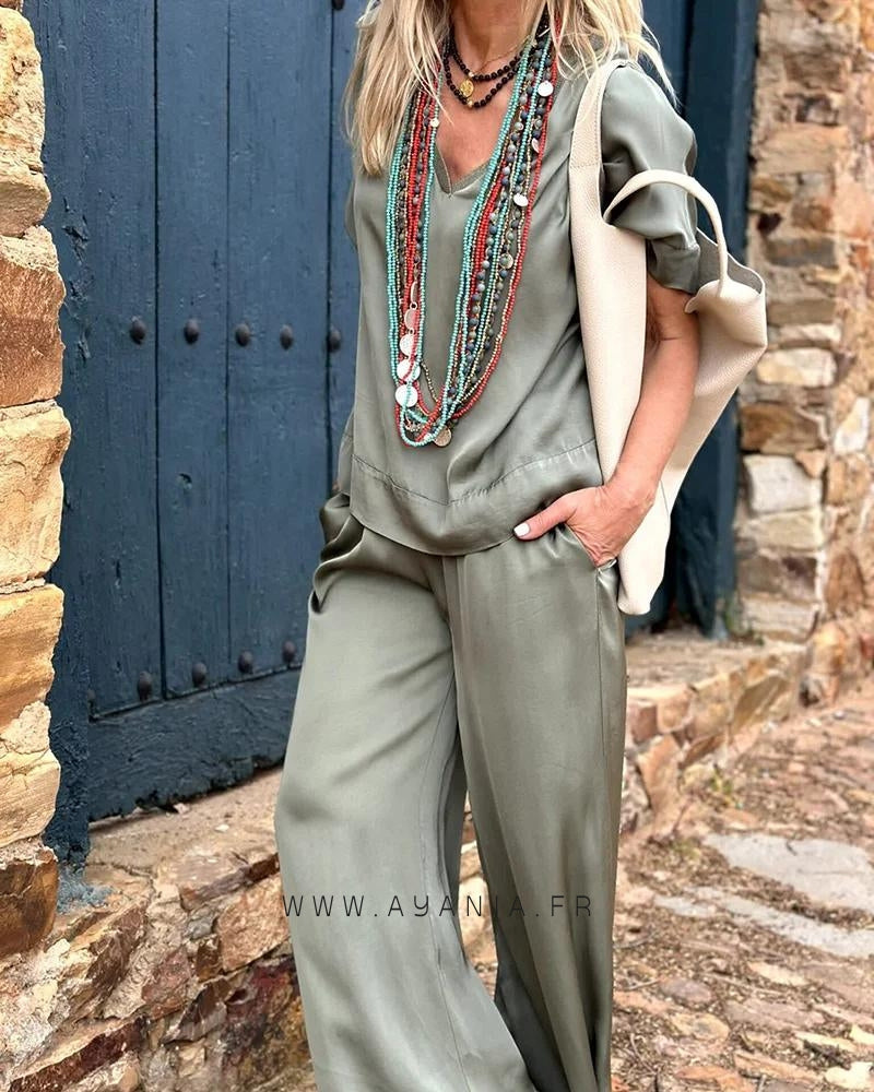Set aus Bluse und Hose