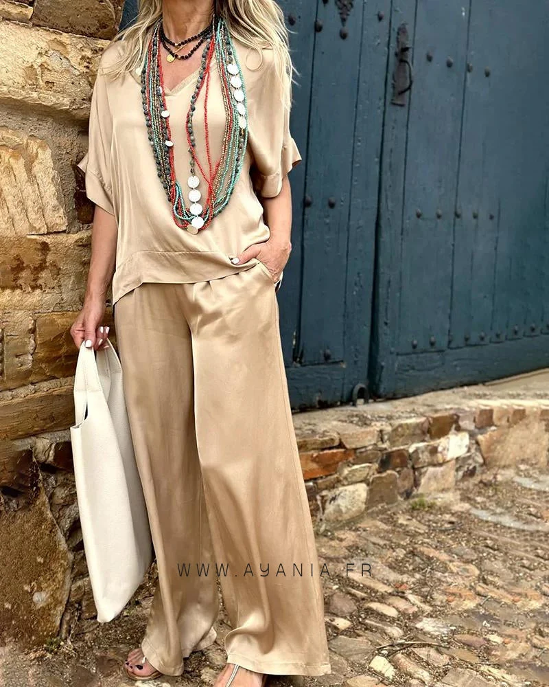 Set aus Bluse und Hose