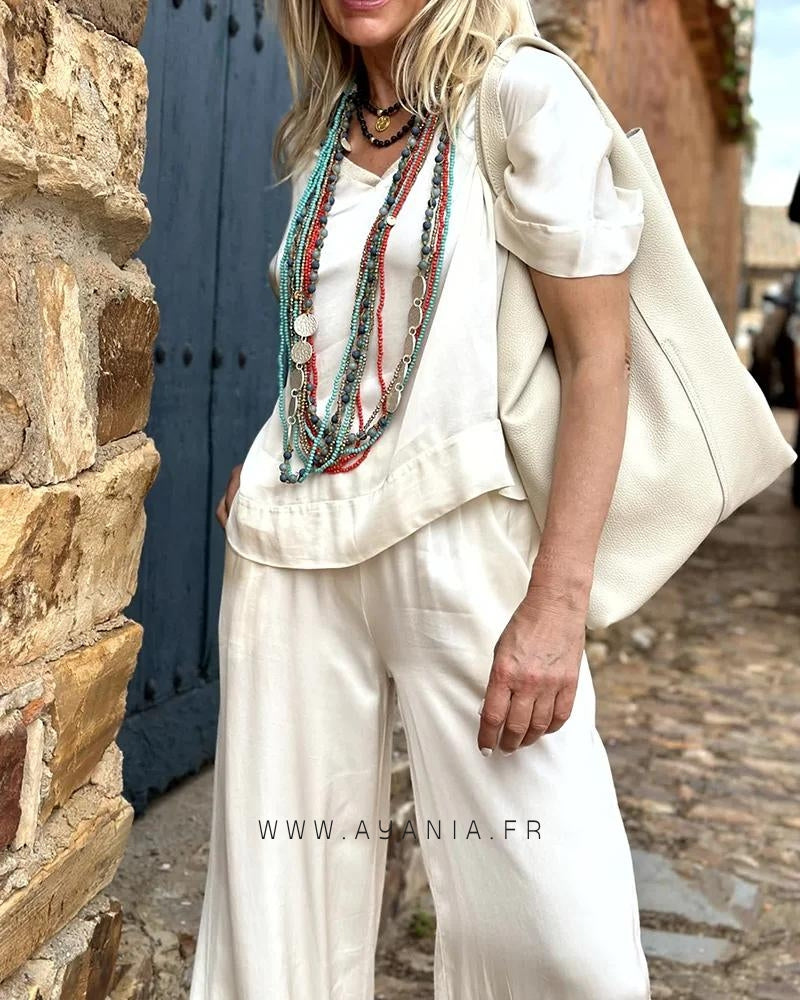 Set aus Bluse und Hose