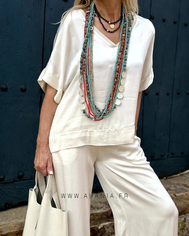 Set aus Bluse und Hose