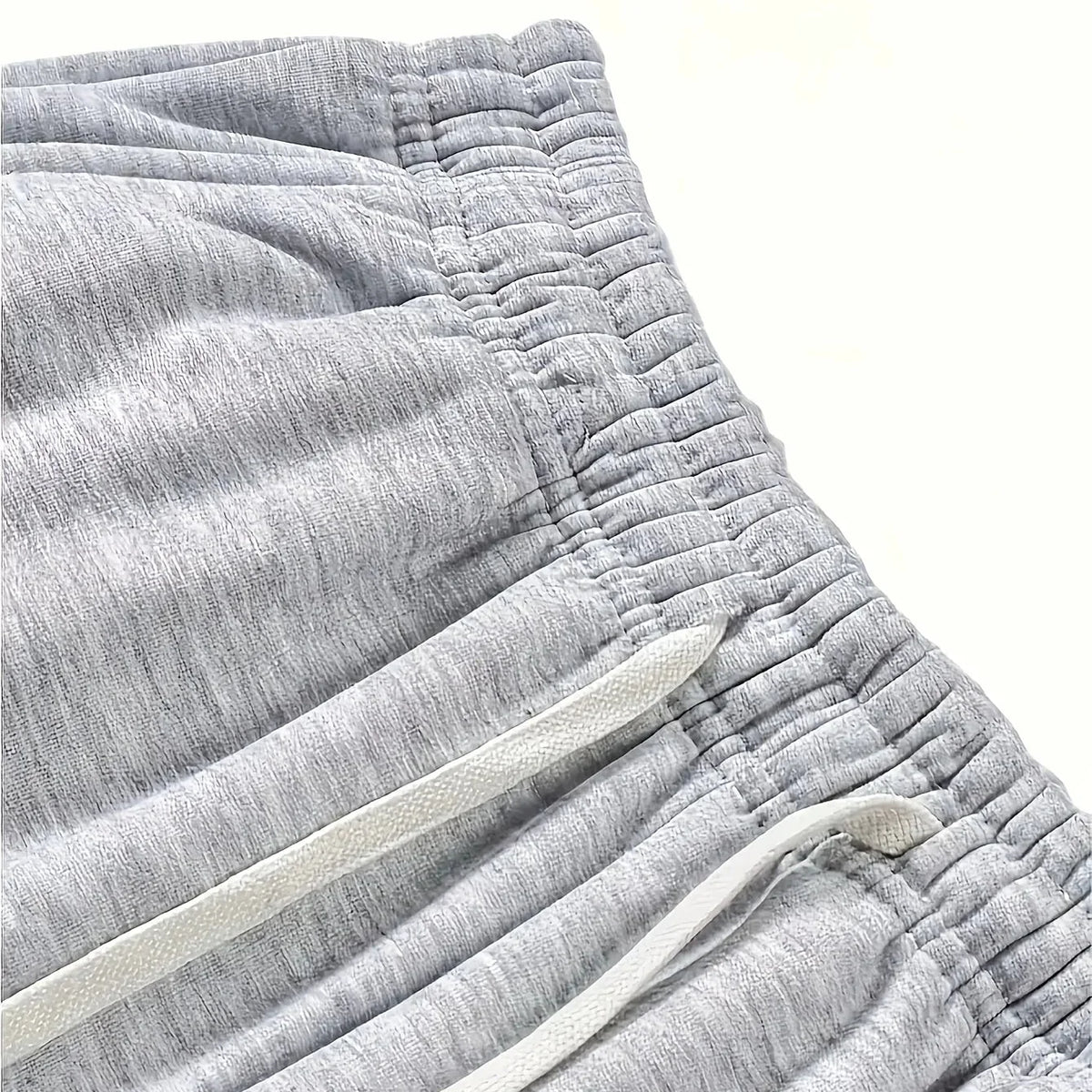 Weit geschnittene, lange Trainerhose