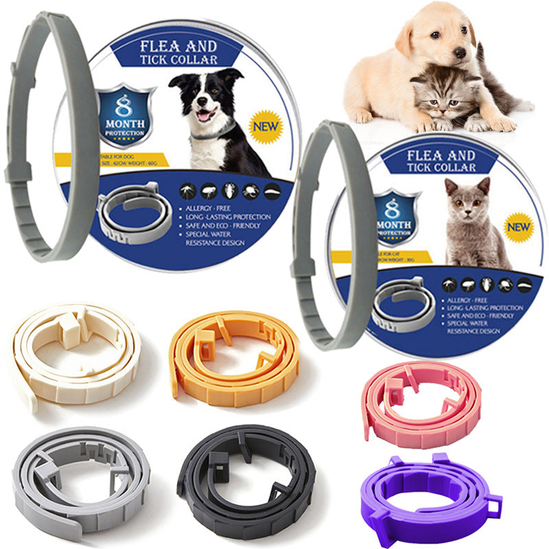Floh- und Zeckenhalsband mit 8+ Monaten Schutz