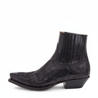 Leder-Cowboystiefel