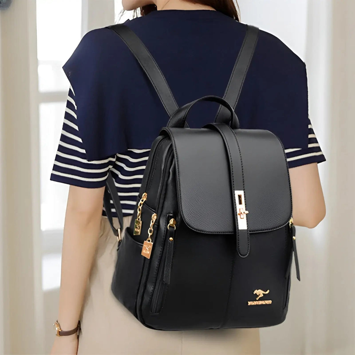Damen-Lederrucksack