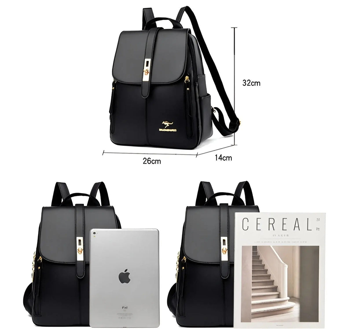Damen-Lederrucksack