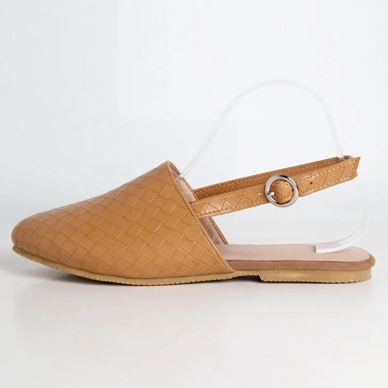 Damen-Absatzsandalen aus Leder