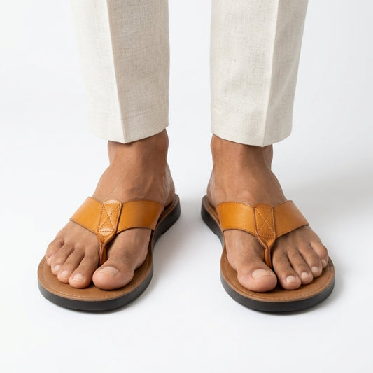 Ledersandalen
