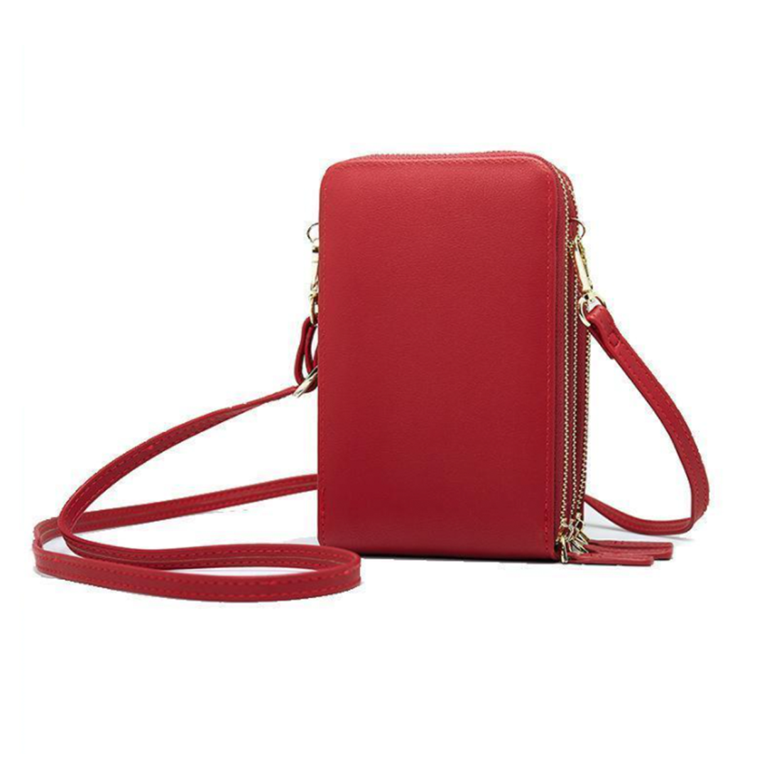 Leder-Handytasche mit dreifacher Sicherheit: elegant und praktisch