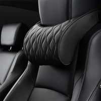 Leder-Reisekissen-Set mit Memory-Funktion