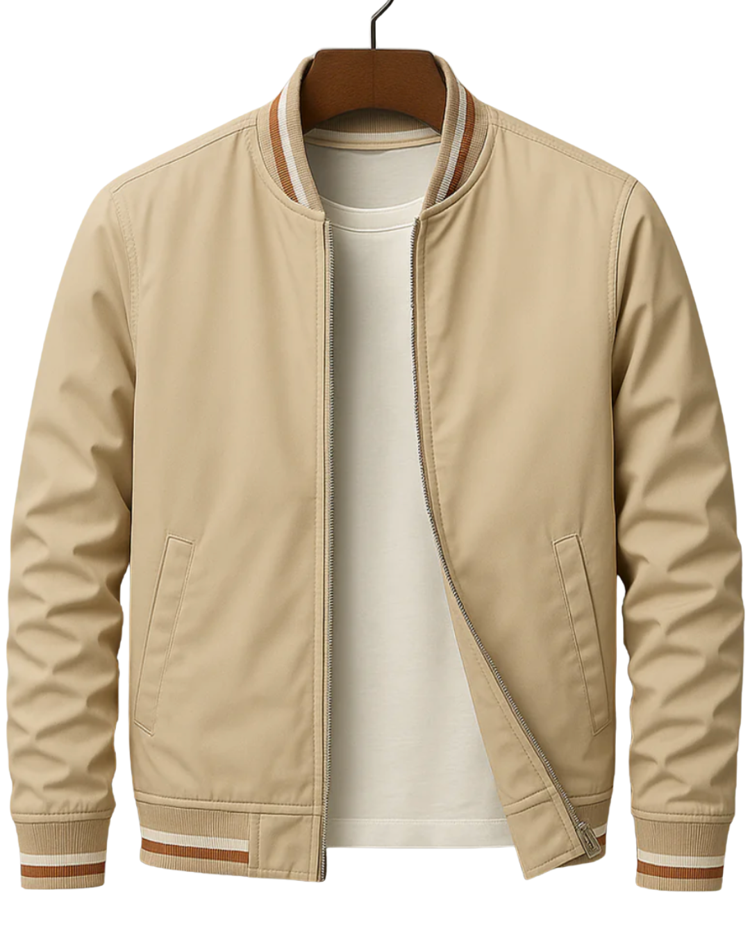Herrenjacke mit Reissverschluss