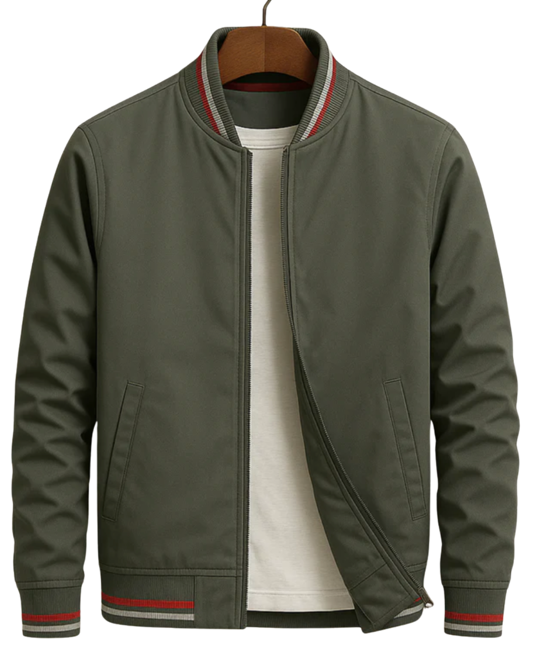 Herrenjacke mit Reissverschluss
