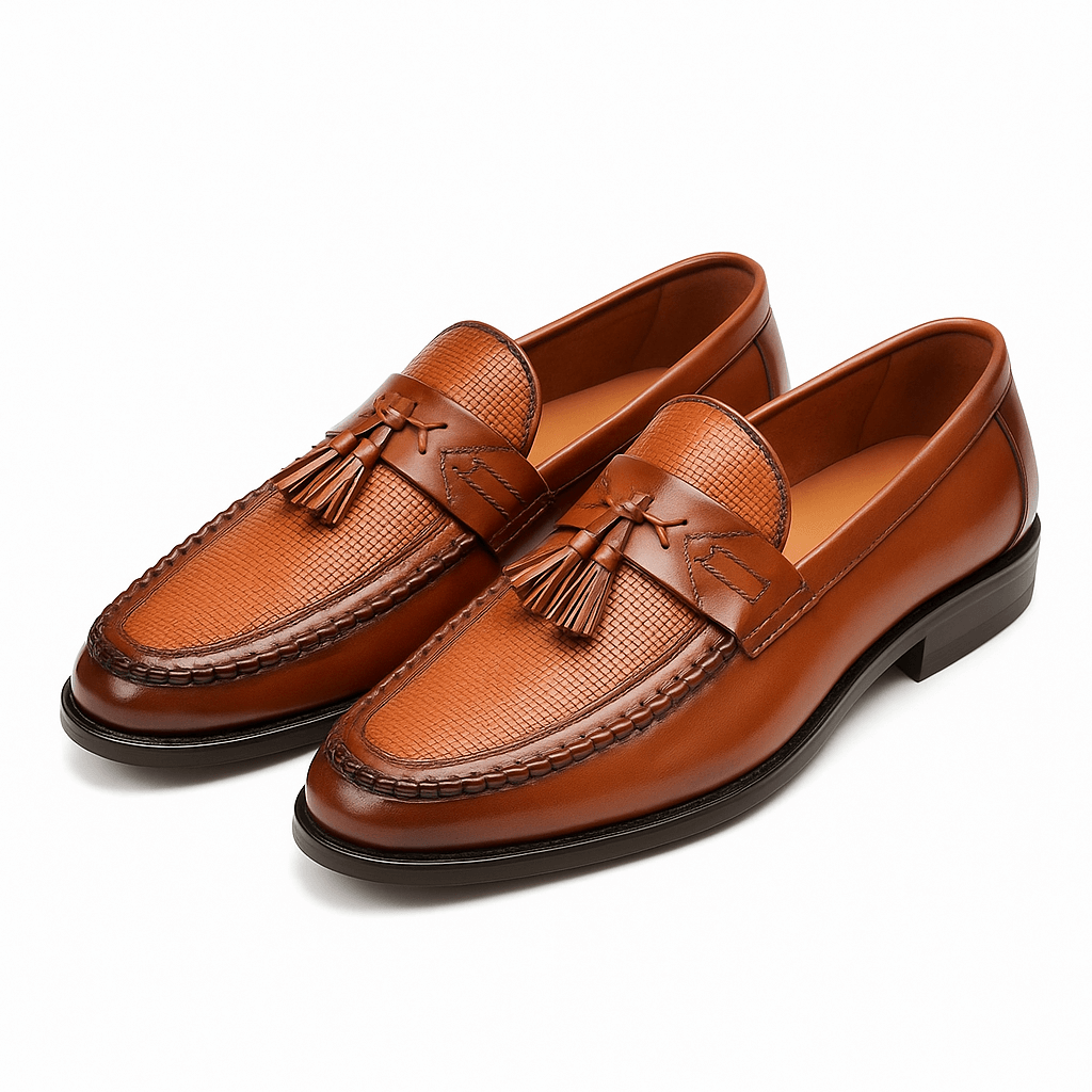 Crestford Loafer mit geflochtener Quaste