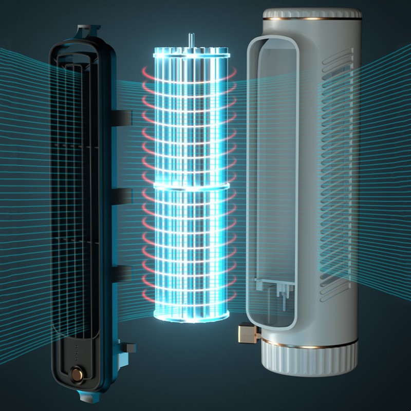 Leiser elektrischer Mini-Tischventilator