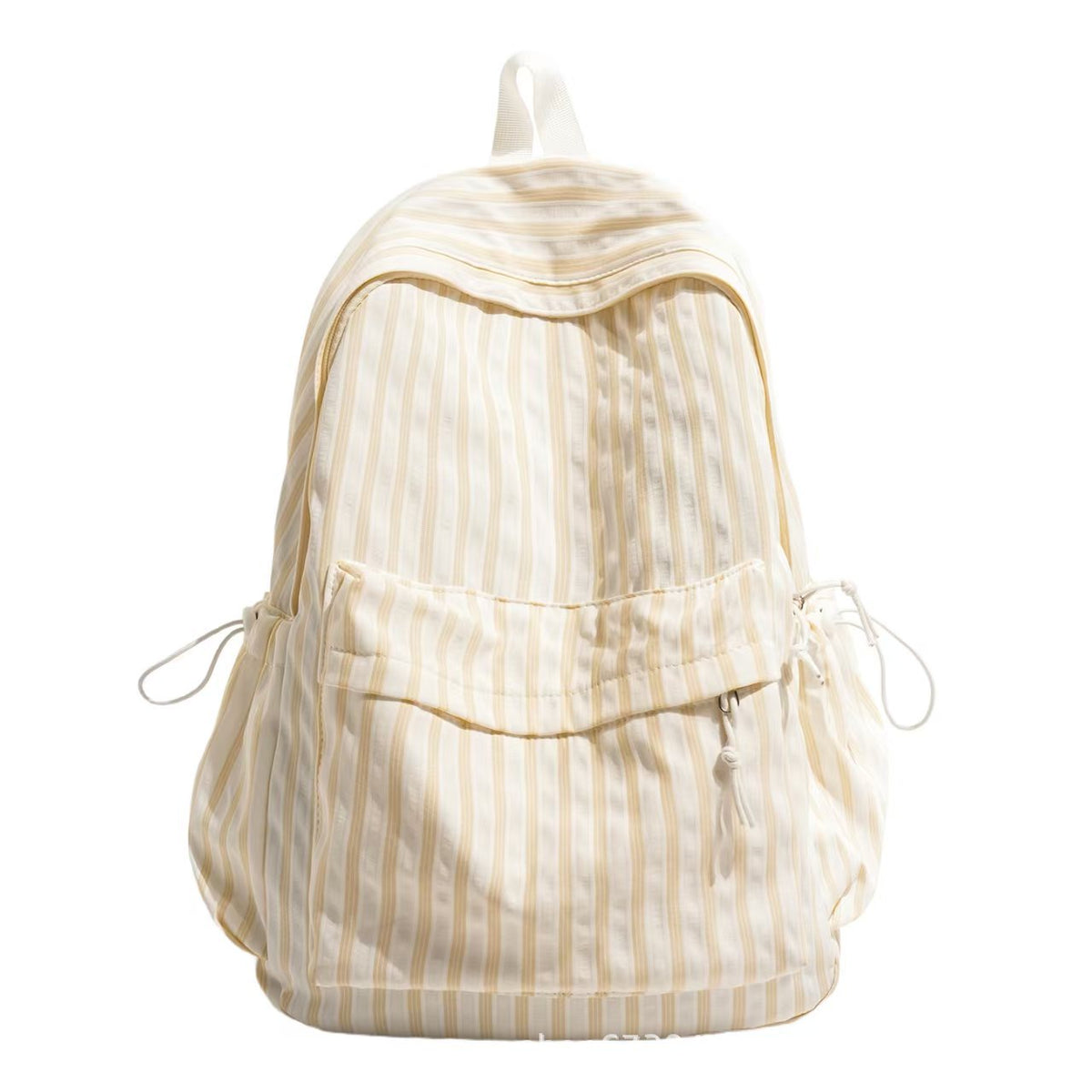 Gestreifter Rucksack mit praktischen Seitentaschen