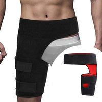 Hüftstabilisierende und leistenstützende Oberschenkelbandage
