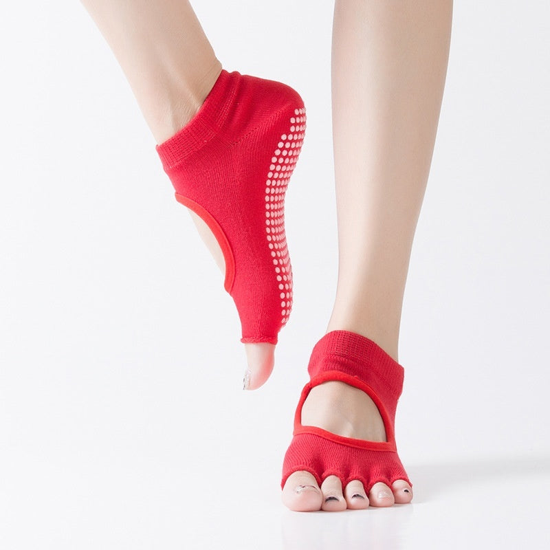 Antirutsch-Socken für Erwachsene – Baumwolle mit PVC-Antirutsch-Fläche