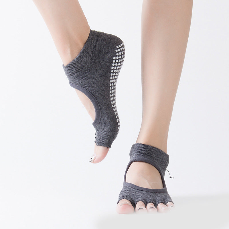 Antirutsch-Socken für Erwachsene – Baumwolle mit PVC-Antirutsch-Fläche