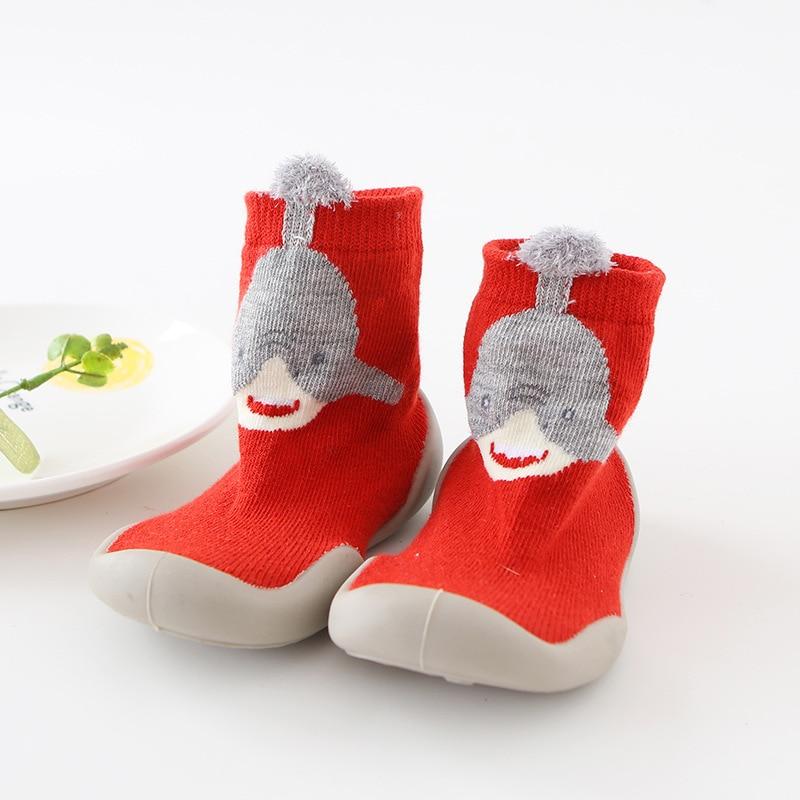 Rutschfeste Sockenschuhe für Babys und Kleinkinder