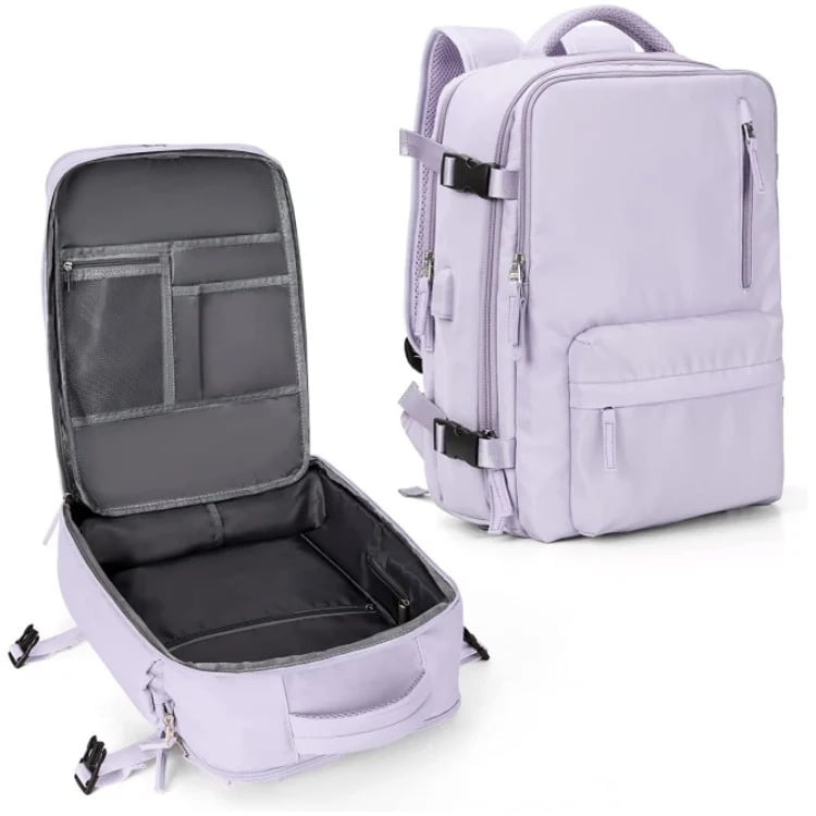 Damen-Reiserucksack – wasserdicht mit USB-Anschluss und Diebstahlschutz