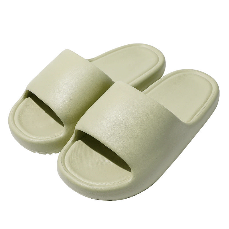 Damen-Slides mit dicker Sohle und dämpfendem Grip
