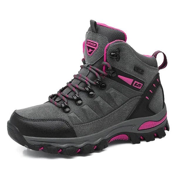 Damen-Winterwanderschuhe mit weiter Passform und Fussgewölbestütze