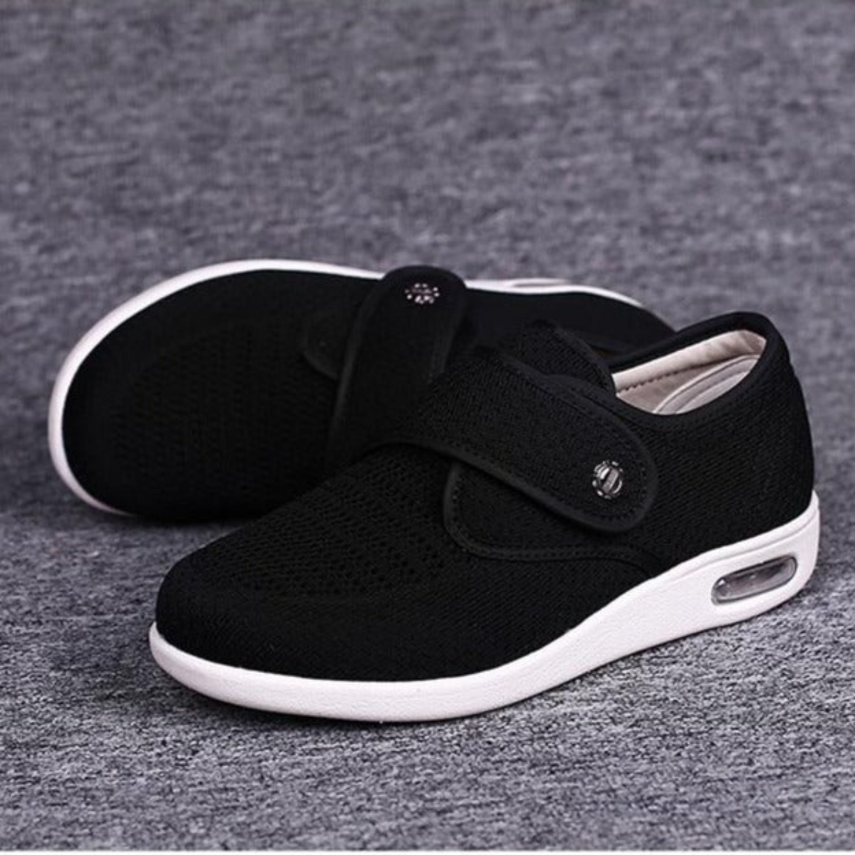 Diabetiker-Komfortschuhe mit verstellbarem Riemen