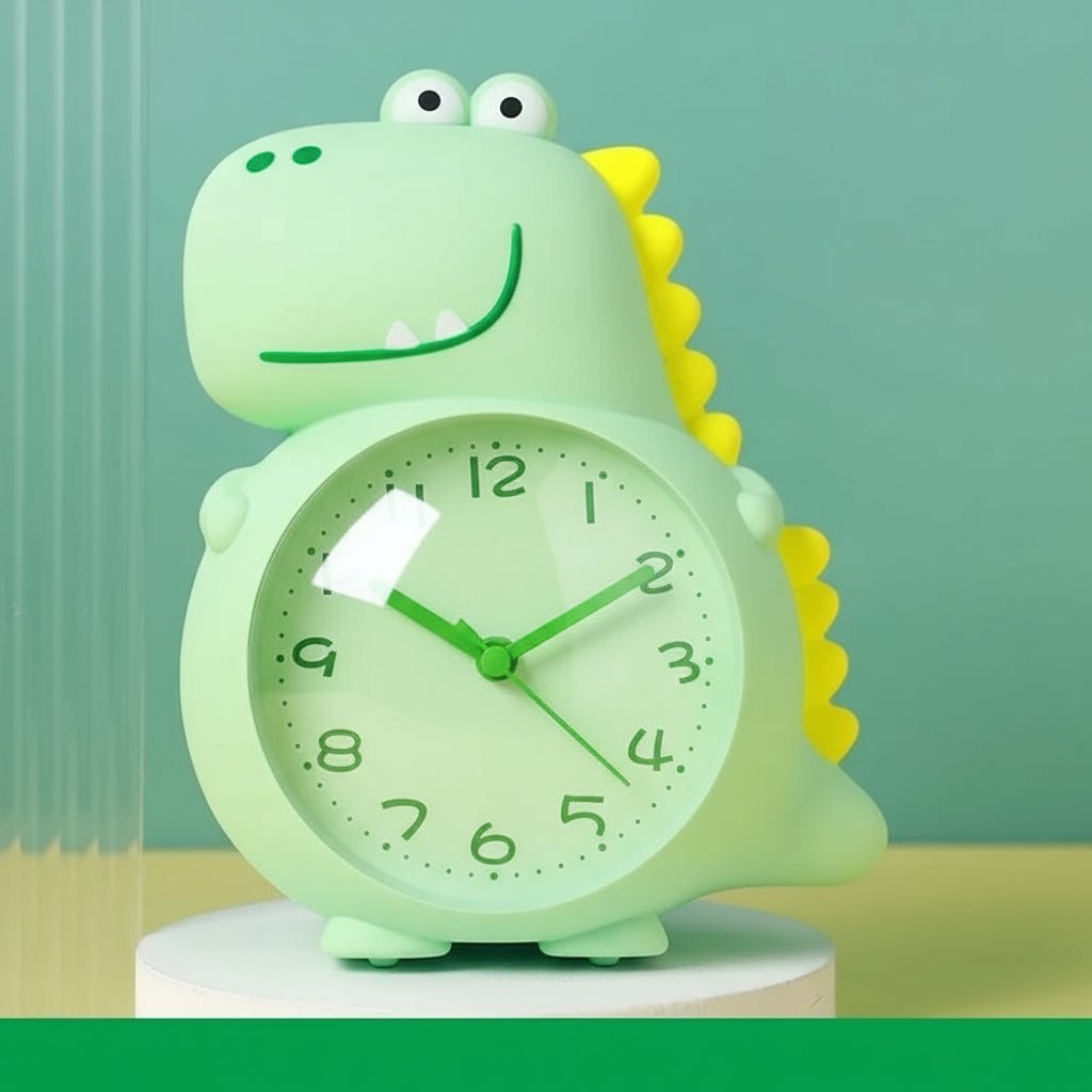 Dinosaurier-Wecker mit sanftem Wecklicht für Kinder