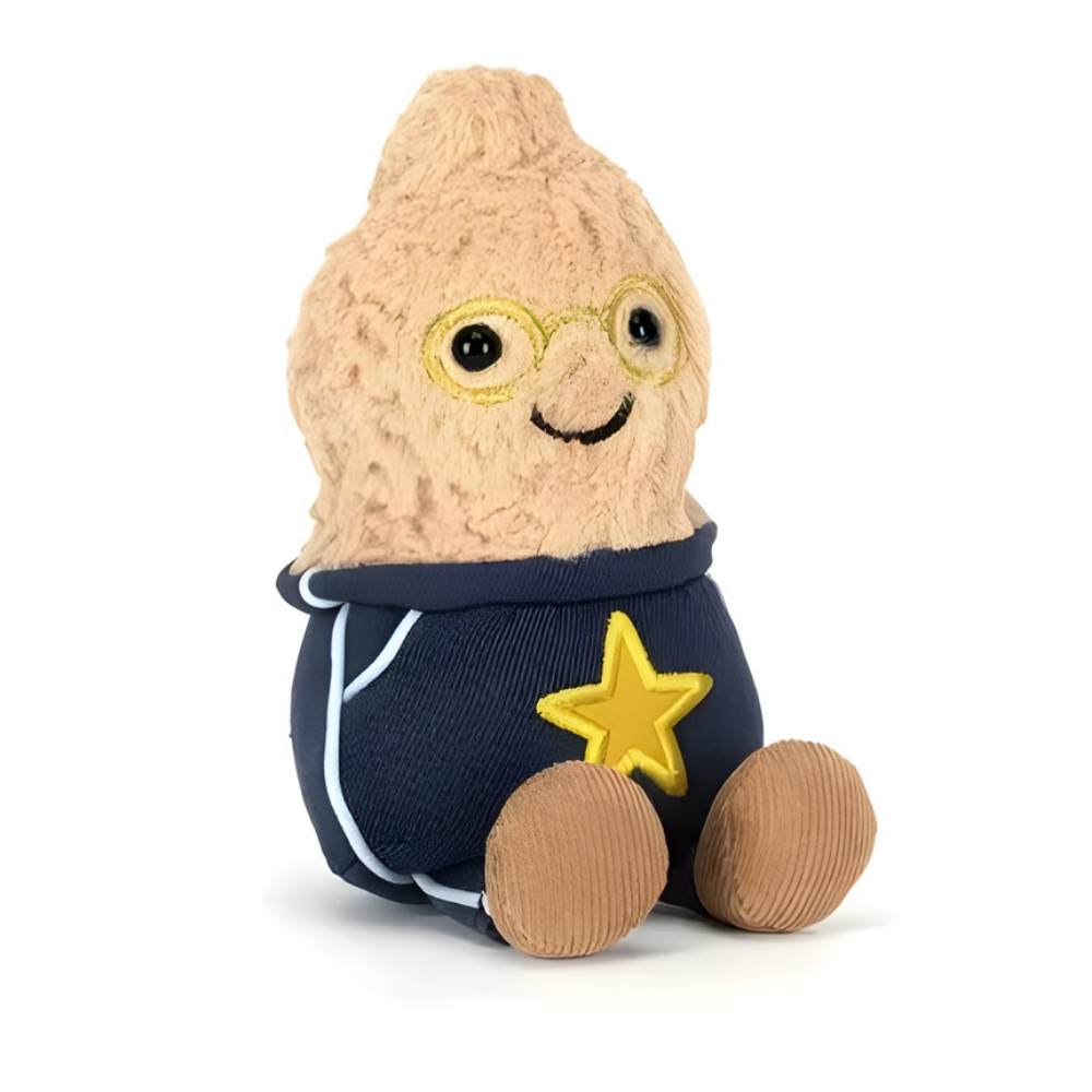 Abschluss-Plüschfigur – weiches Plüsch-Erinnerungsstück – sicher für Kinder ab 6 Jahren – 25 cm