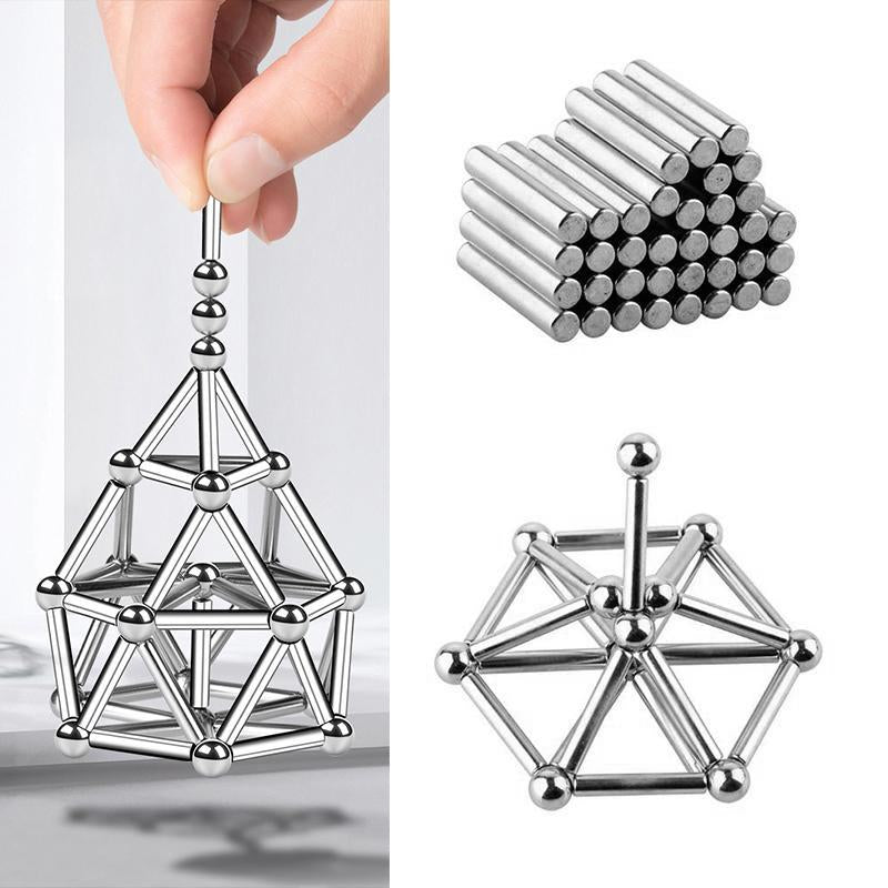 DIY Magnetisches Kugel- und Stäbchenset